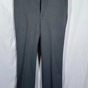 Vintage Perma-Prest Gray Dress‎ Pants Sears 34 R